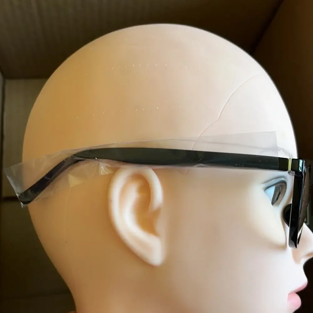 SMNY A Madden Brand Blue Light Round Glasses Black